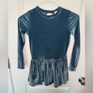 Ivivva By Lululemon Girls Blue Veluxe Dress Size 7